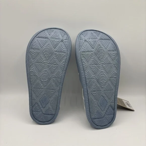 Chaco Chillos Clogs Blue Fog Women's Size 6 Slip-On Comfort Foam Sandals New - Picture 9 of 11
